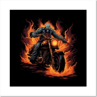 I love motorcycle Posters and Art